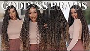 Braid My Hair With Me: BOHO GODDESS BOX BRAIDS Tutorial for Beginners |Learn How To Braid Like a Pro