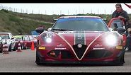 ALFA 4C RACE CAR in the Alfa Romeo Challenge