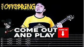 【THE OFFSPRING】[ Come Out And Play ] cover by Masuka | LESSON | GUITAR TAB