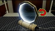 Make a 2 Sided, Desktop Infinity Mirror...