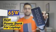 Best Power Bank For Laptop | 65W URBN PowerBank 27000 mAh | Best Power Banks for Laptops With USB-C
