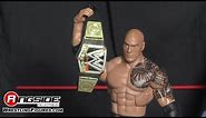 THE ROCK with NEW WWE Championship Elite Series 22 Mattel Toy Wrestling Figure - RSC Figure Insider
