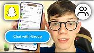 How To Make Group Chat On Snapchat - Full Guide