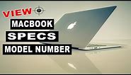 How to Check Specs and Serial Number of Apple Macbook