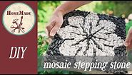 DIY | Pebble mosaic stepping stone | Kieselstein - Mosaik - Trittplatte