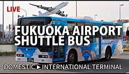 Fukuoka Airport International to Domestic Shuttle Adventure