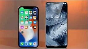 Nokia X6 vs iPhone X Review.