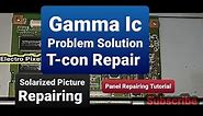Sony Lcd Tv Solarize Picture||LCD Tv Negative Image Gamma IC AS15-F or AS15-G/ Repair Tcon Board