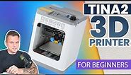 How Good Is TINA2: A $149 3D Printer?! // Complete Beginners Guide