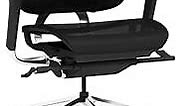 PhantomX Black Mesh Gaming Chair with C8R Logo
