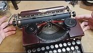 1928 Royal model P portable typewriter