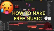 MAKING MUSIC FOR FREE! | HOW TO MAKE MUSIC FOR FREE | AUDIOTOOL TUTORIAL