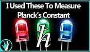 A Simple Method For Measuring Plancks Constant