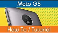 How To Change Moto G5 Wallpaper