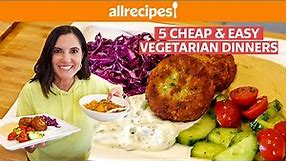 5 Cheap & Easy Vegetarian Dinners - Tacos, Lasagna, Korma, Burger, & Falafel | Allrecipes