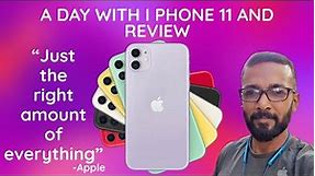 Apple iPhone 11 review - A Premium phone with an HD display !