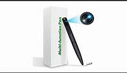 Review: Spy Camera Hidden Camera Spy Pen Nanny Cam Full HD 1080P with 64GB Pen Camera [ Loop Video