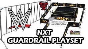 WWE FIGURE INSIDER: NXT Guardrail Playset - WWE Ringside Exclusive Toy Wrestling Action Figure