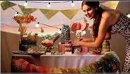 How to Create a Candy Buffet For a Wedding or Party!