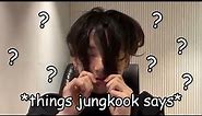 some of jungkook's most iconic quotes