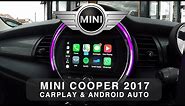 Mini Cooper 2017 Wireless Carplay & Android Auto Integration On Original Screen With Phone Mirroring