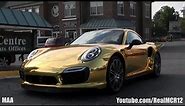 GOLD Porsche 911 Turbo S - Acceleration