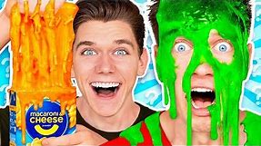 Mystery Wheel of Slime Challenge 2 w/ Funny Satisfying DIY How To Switch Up Game
