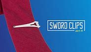 Sword Clips Part II - EVEN MORE Sword Shaped Tie Clips