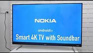 Nokia 50" 4K LED Smart TV with Onkyo SoundBar Overview