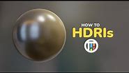 How to use HDRIs in Blender 3.0 - Tutorial