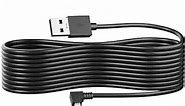ROVE Ultimate 12ft Mini USB Car Charging Power Cable for R2-4K Dash Cam | with Mini-USB Port Only | Check Compatibility Image Before Purchasing