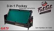 How To: Fat Cat 3-in-1 Pockey® Table Assembly Instructions