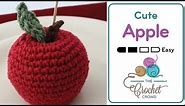 Crochet Apple | EASY | The Crochet Crowd