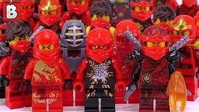Every LEGO Kai Minifigure Ever Made!!! | Ninjago Collection Review