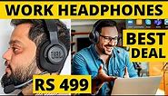 Best Work Headphones With Mic | JBL WFH Headphones