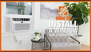 How to Install a Window Air Conditioner | The Home Depot