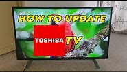 Toshiba TV: How to Update