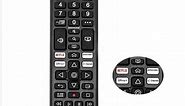 Universal Remote Control Replacement for LG Smart TVs, Fit for LG LED OLED LCD 4K 8K UHD HDTV HDR Smart TV (No Batteries)