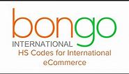 HS Codes for International eCommerce