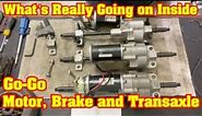 How to repair a Pride Mobility Go Go Transaxle Motor and Brake – the Inner workings explained