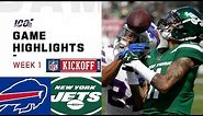 Bills vs. Jets Week 1 Highlights | NFL 2019