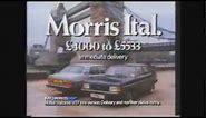 Morris Ital TV advert 1981