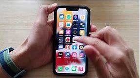 iPhone 13/13 Pro: How to Quickly Go Back to First Home Screen Page
