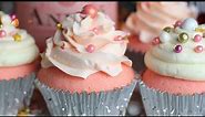 Soft & Fluffy Pink Champagne Cupcakes! (New Year's Dessert Idea)