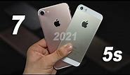 iPhone 5s vs iPhone 7 in 2021