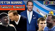 Peyton Manning Funniest Moments! British Father and Son Reacts!
