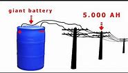 How to make a giant battery