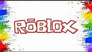 How to draw Roblox logo easy