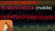 how to make custom brushes in autodeks ksetchbook / customize your brushes / beginner tutorial