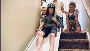 Stairslide: A semi-permanent children’s slide for indoor stairs